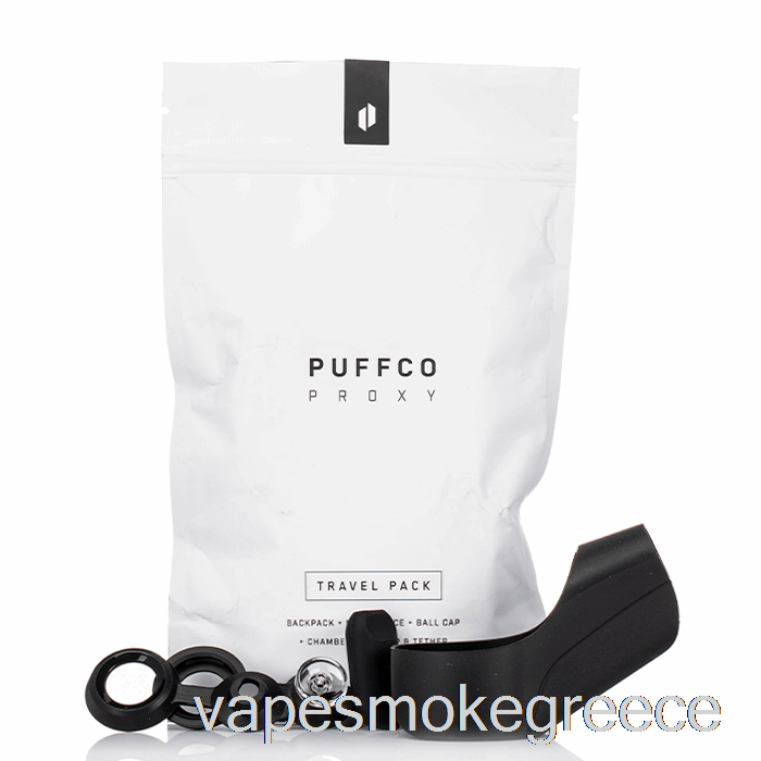 Vape Greece Puffco Proxy ταξιδιωτικό πακέτο μαύρο